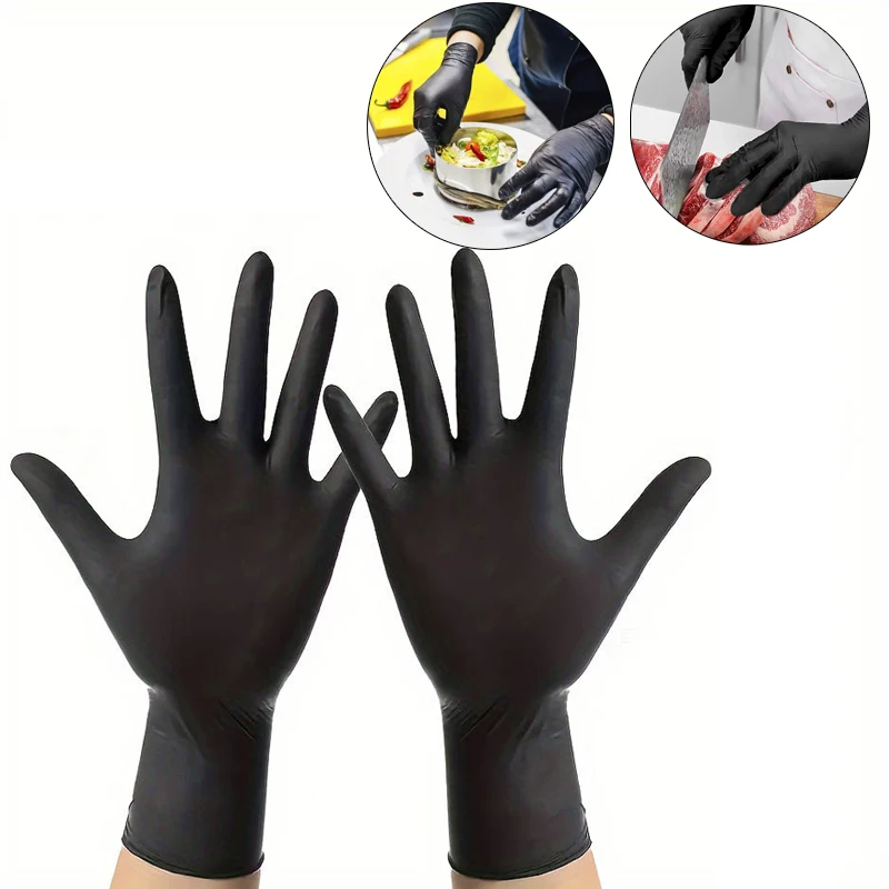 Rubber Glove Cleaning - Gants jetables portables en caoutchouc nitrile