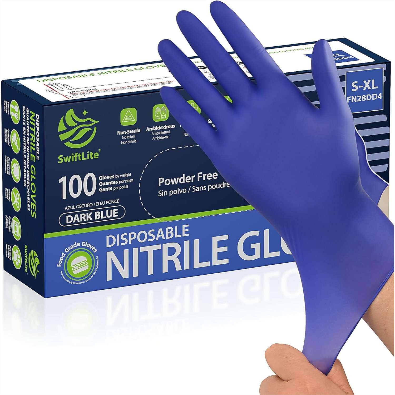Rubber Glove Cleaning - Gants en nitrile jetables pour la