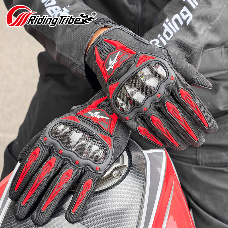 Motorcycle Glove Knuckle - RidingTribe Gants de moto Nouveaux gants