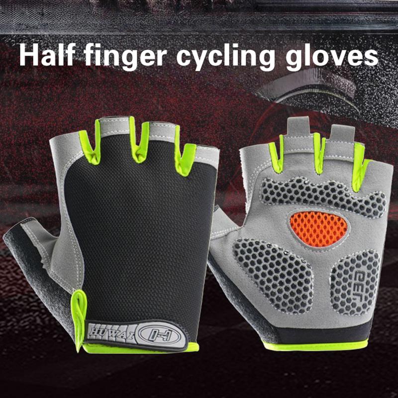 Workout Glove Gym - Gants de cyclisme unisexes à demi-doigts,