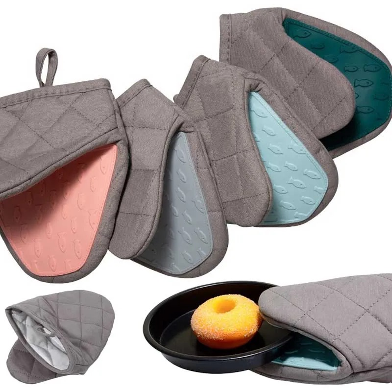 1 paire de gants de cuisine en - Oven Mitt Silicone avis et prix