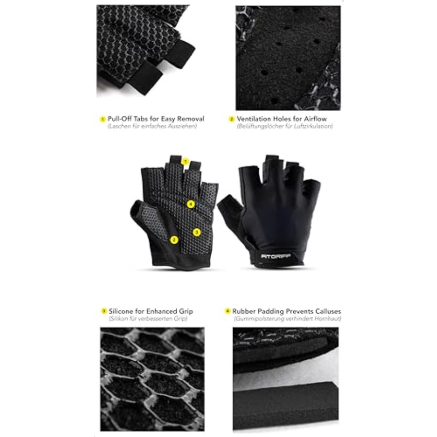 ®   Gants de sport rembourrés  - Workout Glove Gym avis et prix