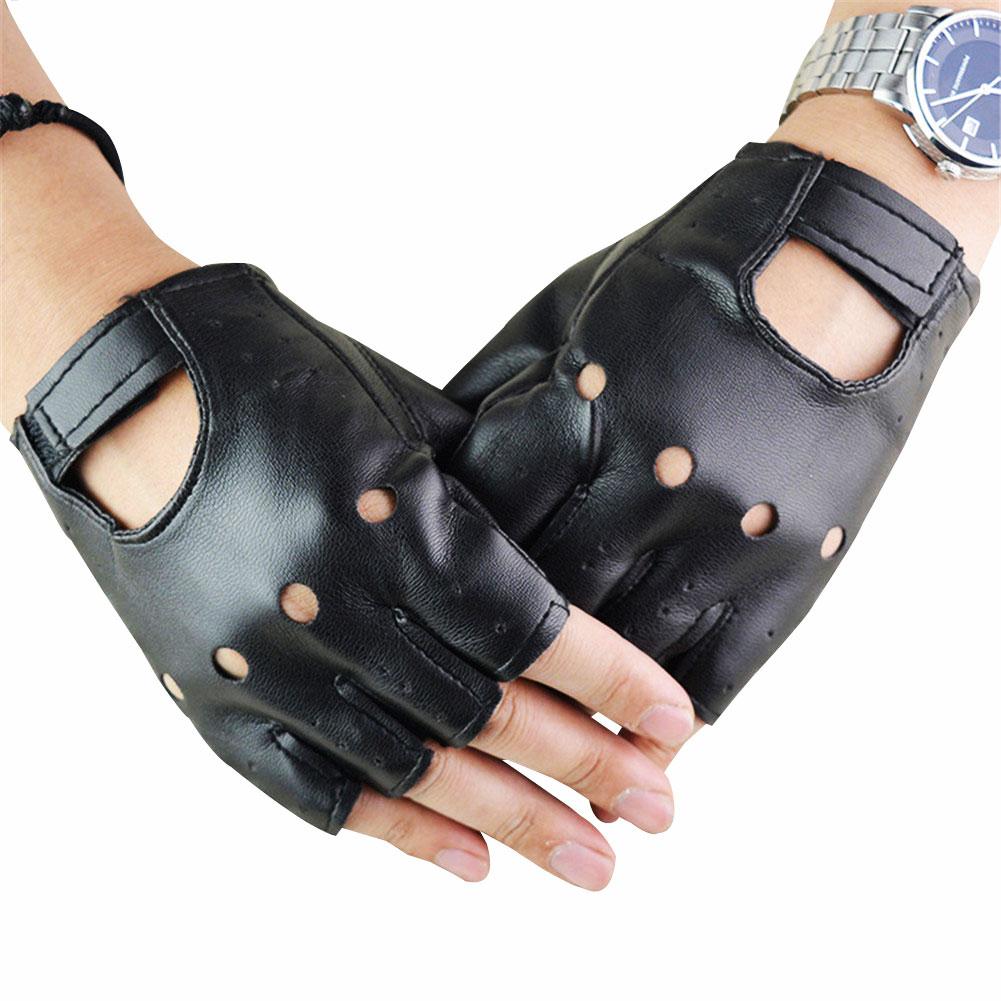 Gants Punk en cuir PU pour hom - Workout Glove Gym avis et prix