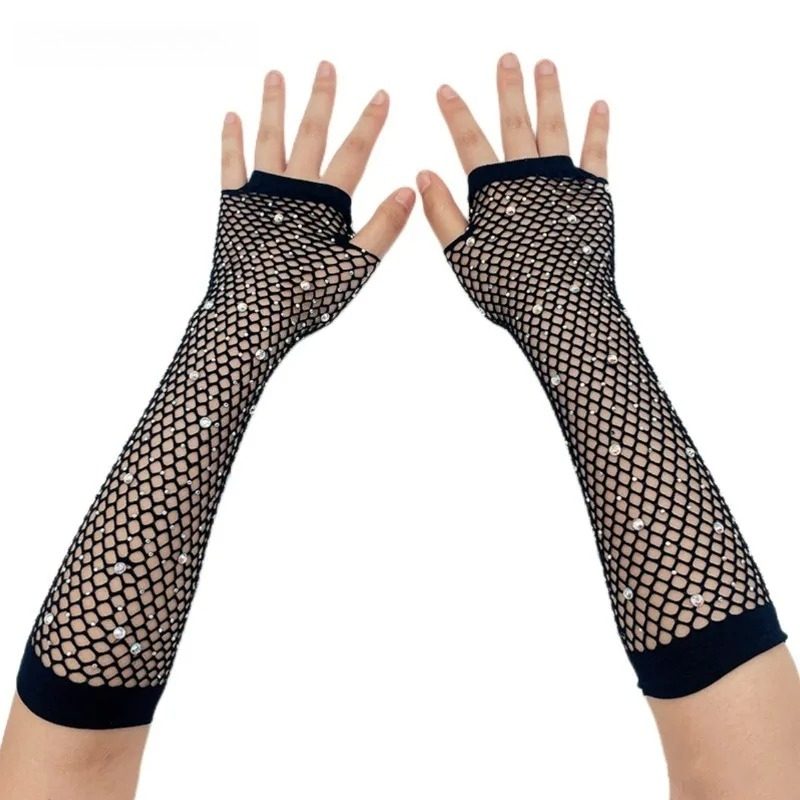 Gants de mariage respirants sa - Fingerless Glove Knit avis et prix