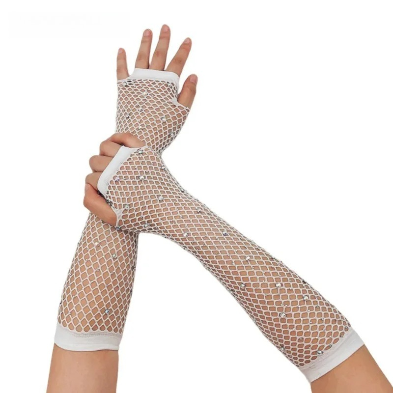 Gants de mariage respirants sa - Fingerless Glove Knit avis et prix