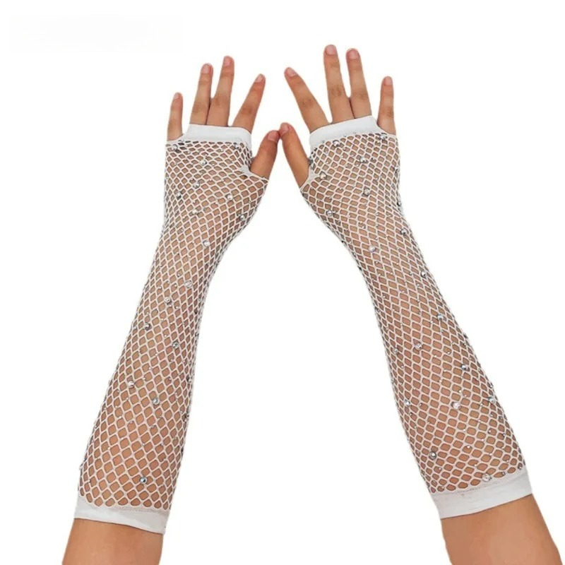 Gants de mariage respirants sa - Fingerless Glove Knit avis et prix