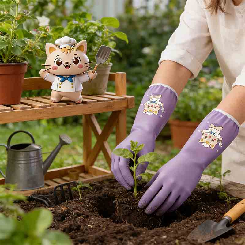 1 paire de gants de nettoyage  - Rubber Glove Cleaning avis et prix