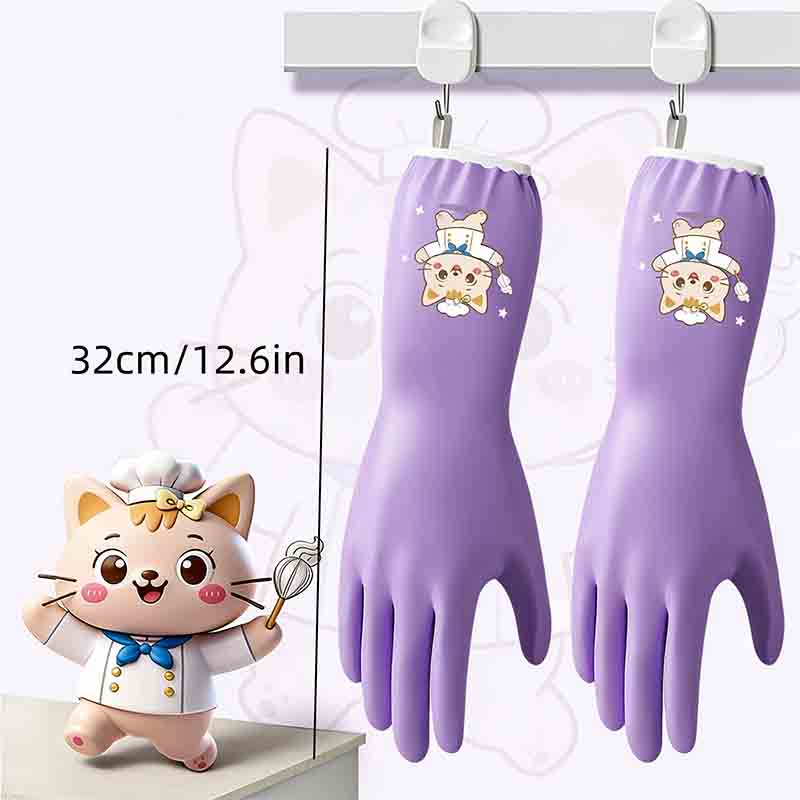 1 paire de gants de nettoyage  - Rubber Glove Cleaning avis et prix