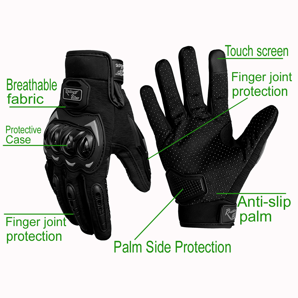 Gants de moto pour hommes, res - Motorcycle Glove Knuckle avis et prix