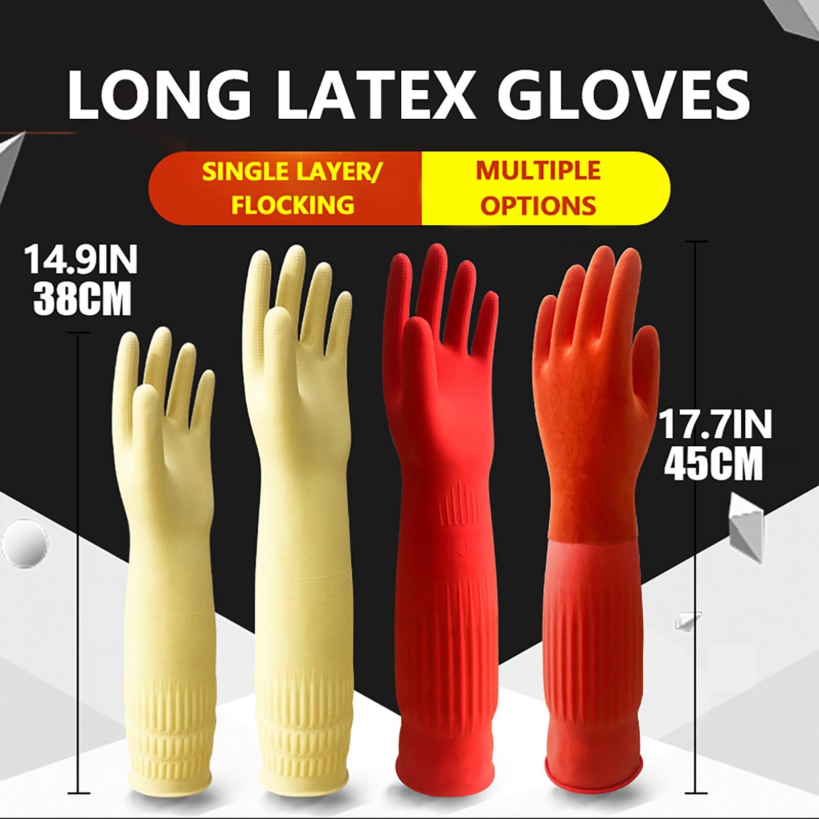 Gants de nettoyage en caoutcho - Dish Glove Rubber avis et prix