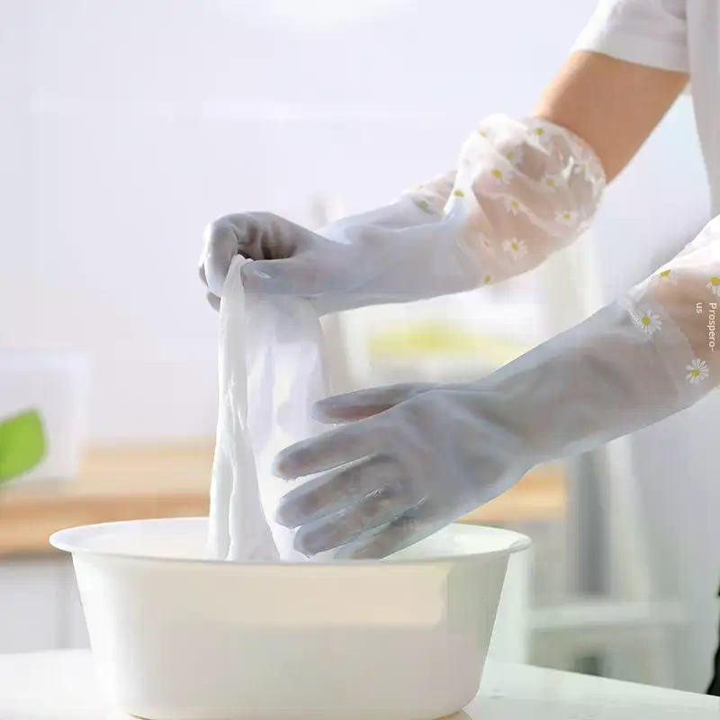 Gants de nettoyage imperméable - Rubber Glove Cleaning avis et prix