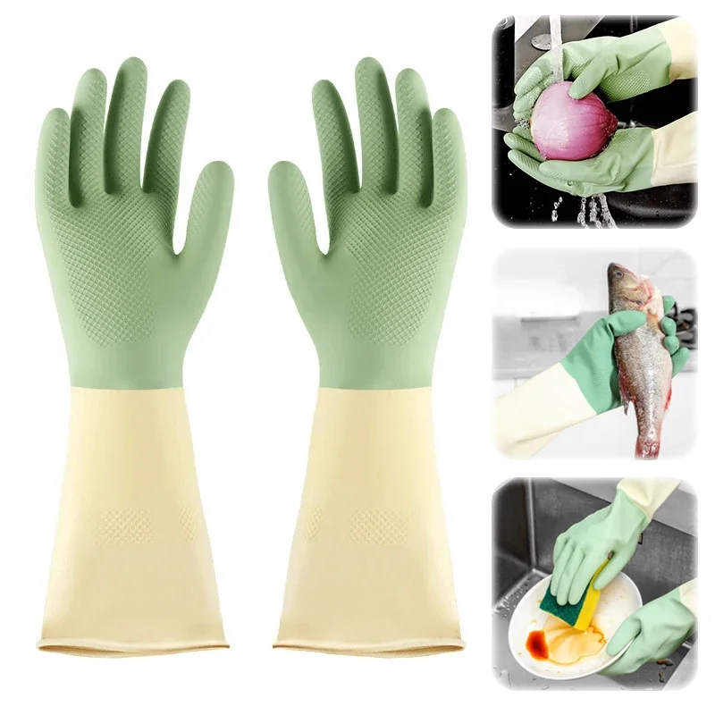 Gants de cuisine épais, gants  - Dish Glove Rubber avis et prix